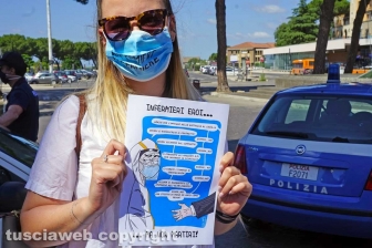 Il flash mob degli infermieri