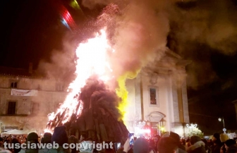 Bagnaia - Il focarone