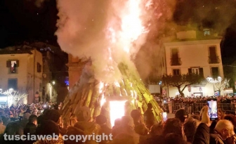 Bagnaia - Il focarone