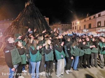 Bagnaia - Il focarone