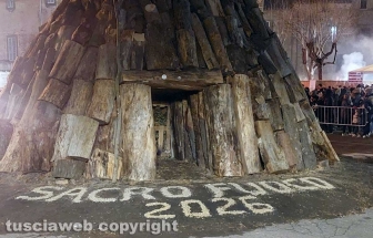 Bagnaia - Il focarone