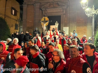 Bagnaia - Il focarone di S. Antonio