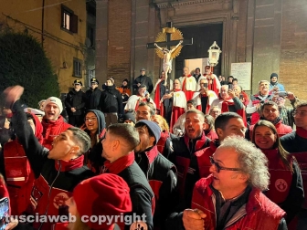 Bagnaia - Il focarone di S. Antonio
