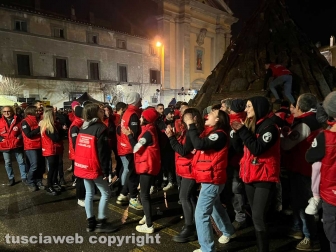 Bagnaia - Il focarone di S. Antonio
