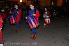 Il corteo storico e gli sbandieratori