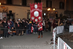 Il corteo storico e gli sbandieratori