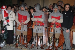 Il corteo storico e gli sbandieratori