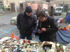 Gorgoni a Viterbo al mercatino