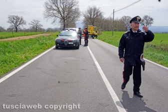 Il frontale su strada Ombrone