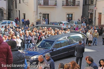 Orte - Il funerale del piccolo Diego Romagnoli