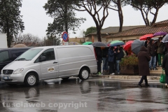 Pescia Romana - Il funerale del piccolo Leonardo Sonno