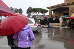 Pescia Romana - Il funerale del piccolo Leonardo Sonno