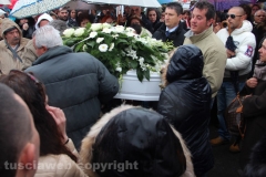 Pescia Romana - Il funerale del piccolo Leonardo Sonno