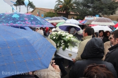 Pescia Romana - Il funerale del piccolo Leonardo Sonno