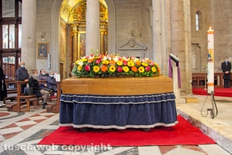 Il funerale di Aldo Pennello