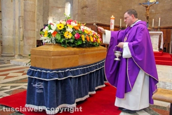 Il funerale di Aldo Pennello