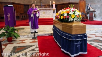 Il funerale di Aldo Pennello