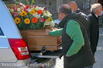Il funerale di Aldo Pennello