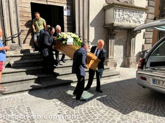 Viterbo - Il funerale di Alessio Paternesi