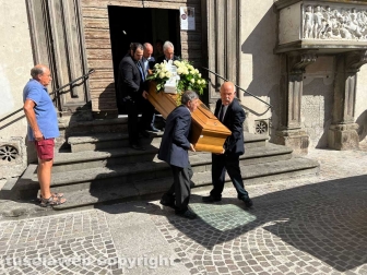 Viterbo - Il funerale di Alessio Paternesi