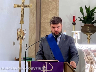 Viterbo - Il funerale di Alessio Paternesi - Alessandro Romoli