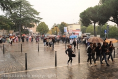 Capranica - Candele accese per Asia