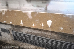 Capranica - Candele accese per Asia