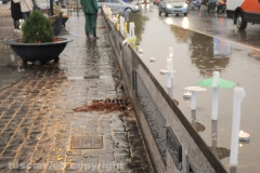 Capranica - Candele accese per Asia