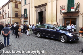 Tuscania - Il funerale di Antonino Fabiani