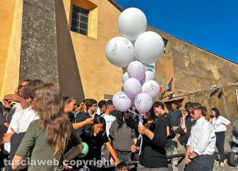 Tuscania - Il funerale di Christian Santarsiero