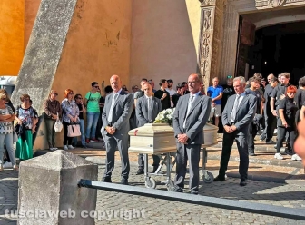Il funerale di Christian Santarsiero