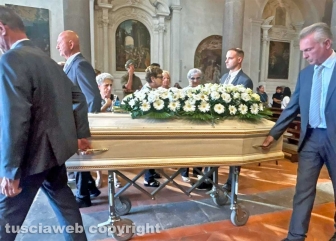 Tuscania - Il funerale di Christian Santarsiero