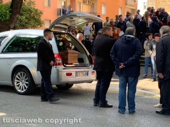 Il funerale di Eligio Grazini