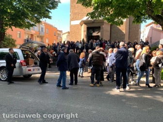 Il funerale di Eligio Grazini