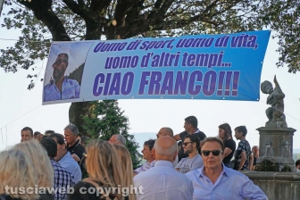 Lubriano - Il funerale di Franco Fiorani
