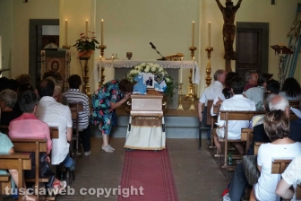 Lubriano - Il funerale di Franco Fiorani