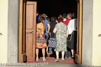Lubriano - Il funerale di Franco Fiorani
