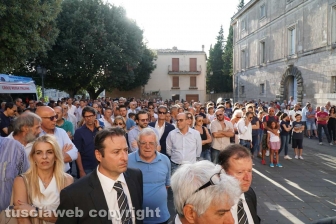 Lubriano - Il funerale di Franco Fiorani