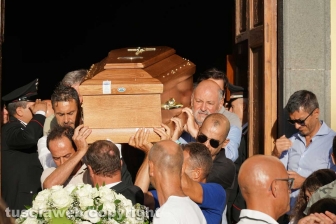 Lubriano - Il funerale di Franco Fiorani