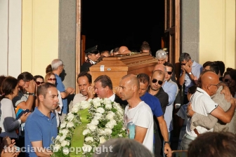 Lubriano - Il funerale di Franco Fiorani