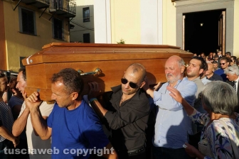 Lubriano - Il funerale di Franco Fiorani