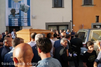 Lubriano - Il funerale di Franco Fiorani