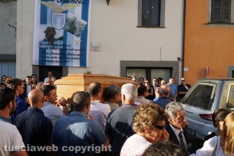 Lubriano - Il funerale di Franco Fiorani