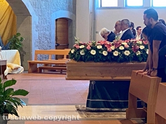 Il funerale di Loretta Zanobbi