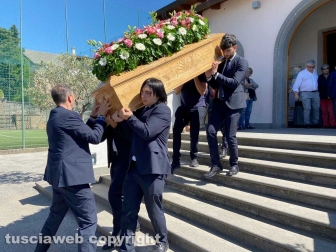 Il funerale di Loretta Zanobbi