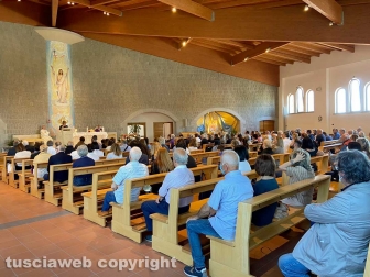 Il funerale di Loretta Zanobbi