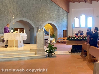 Il funerale di Loretta Zanobbi