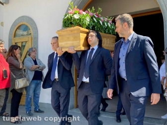 Il funerale di Loretta Zanobbi