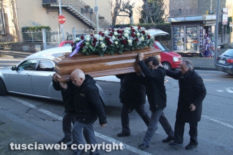 Il funerale di Luciano Neri