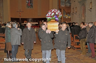 Il funerale di Luciano Neri